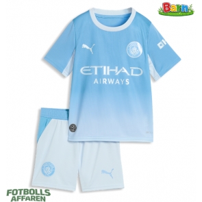 Manchester City Hemmaställ Barn 2026-27 Kortärmad (+ Korta byxor)